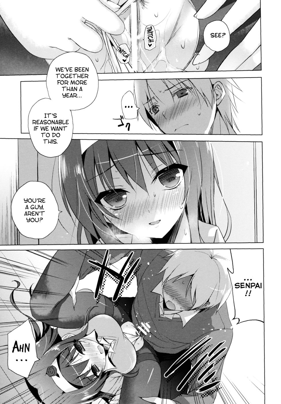 Hentai Manga Comic-Boku no Senpai na Suki-Read-14